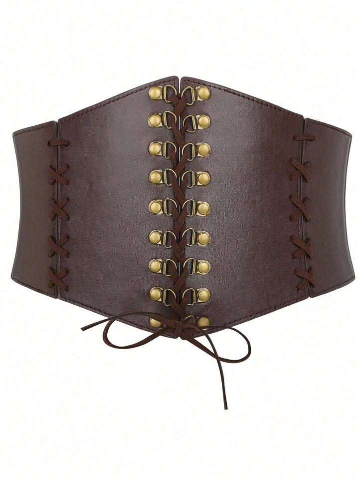Curea-corset SHEIN, maro