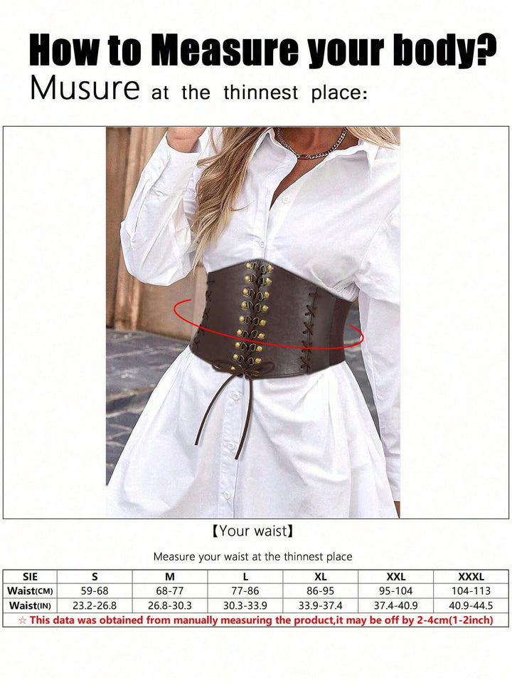 Curea-corset SHEIN, maro