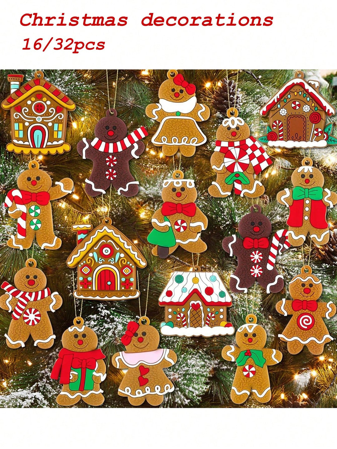 Christmas Ornament Shein, Mix Colors