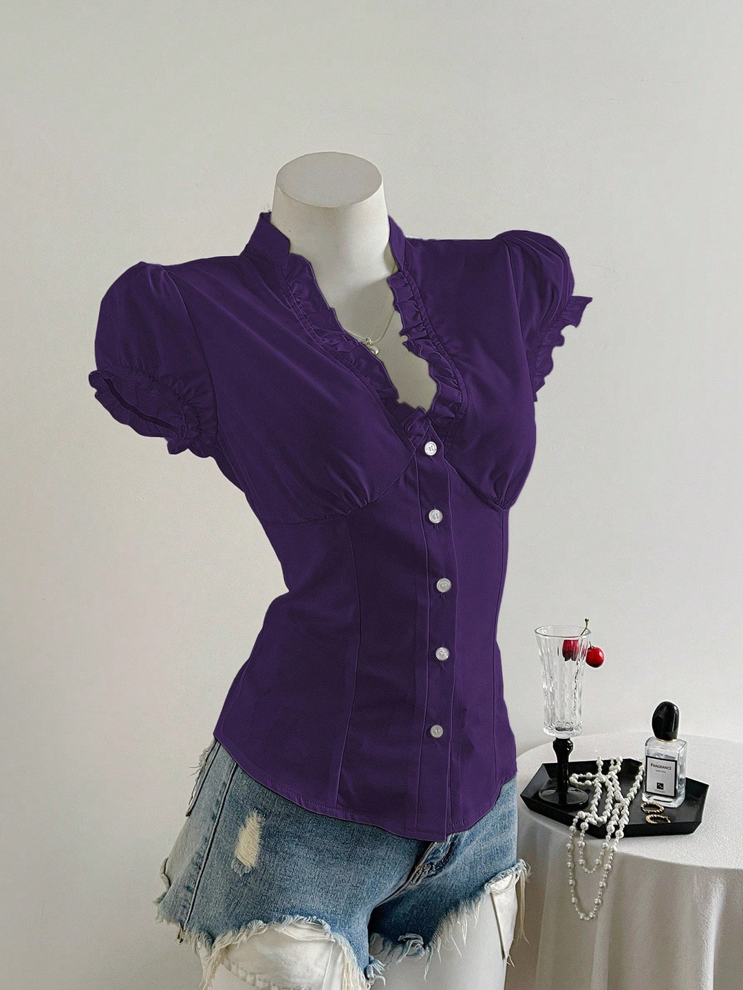Bluza SHEIN, mov
