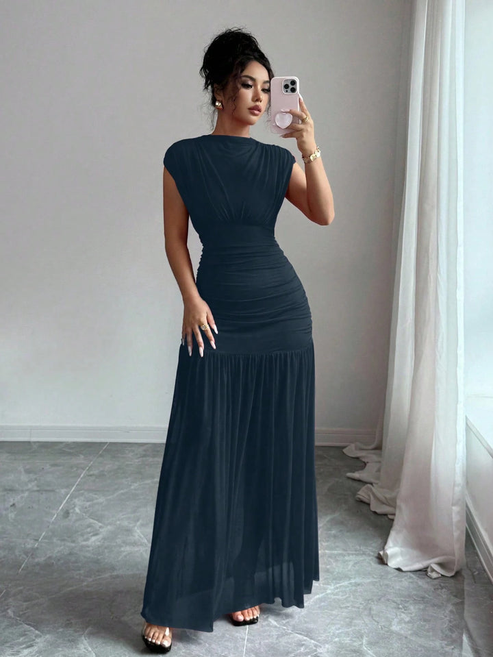 Rochie maxi SHEIN, albastru