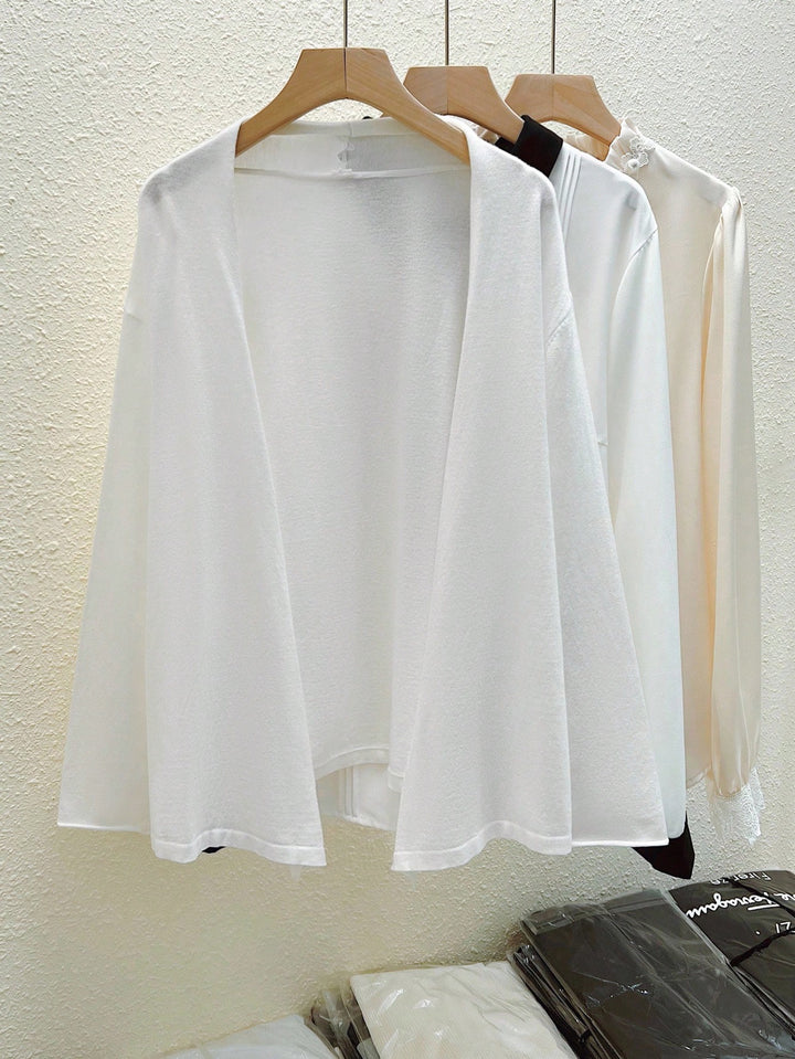 Cardigan SHEIN, alb