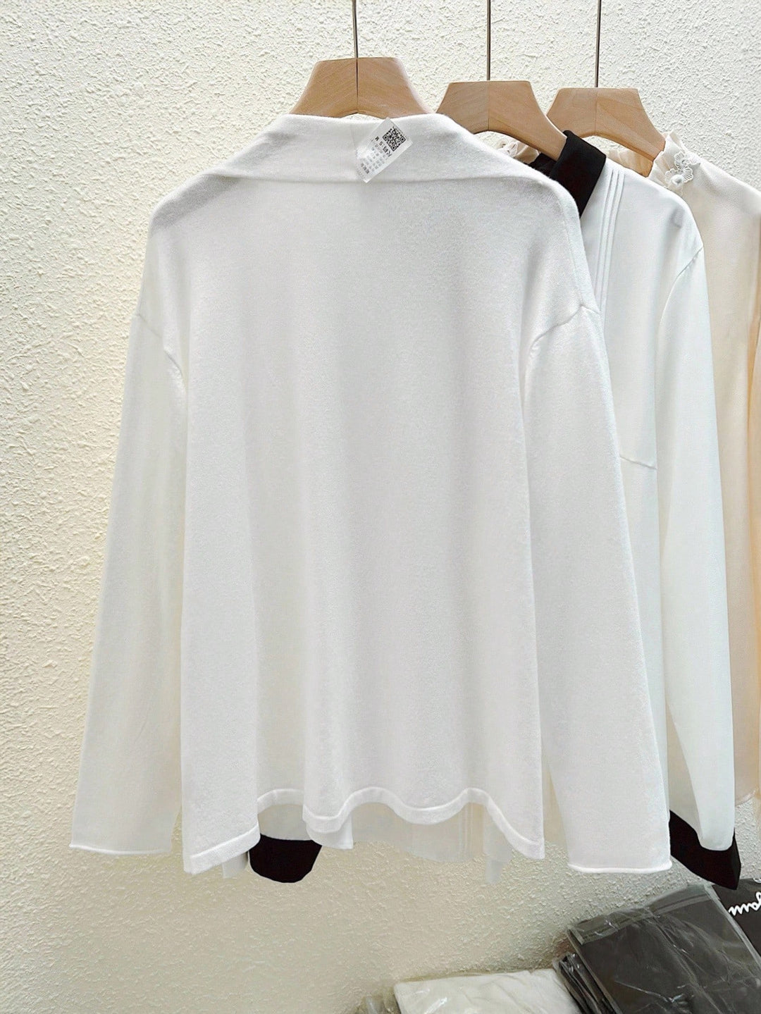 Cardigan SHEIN, alb
