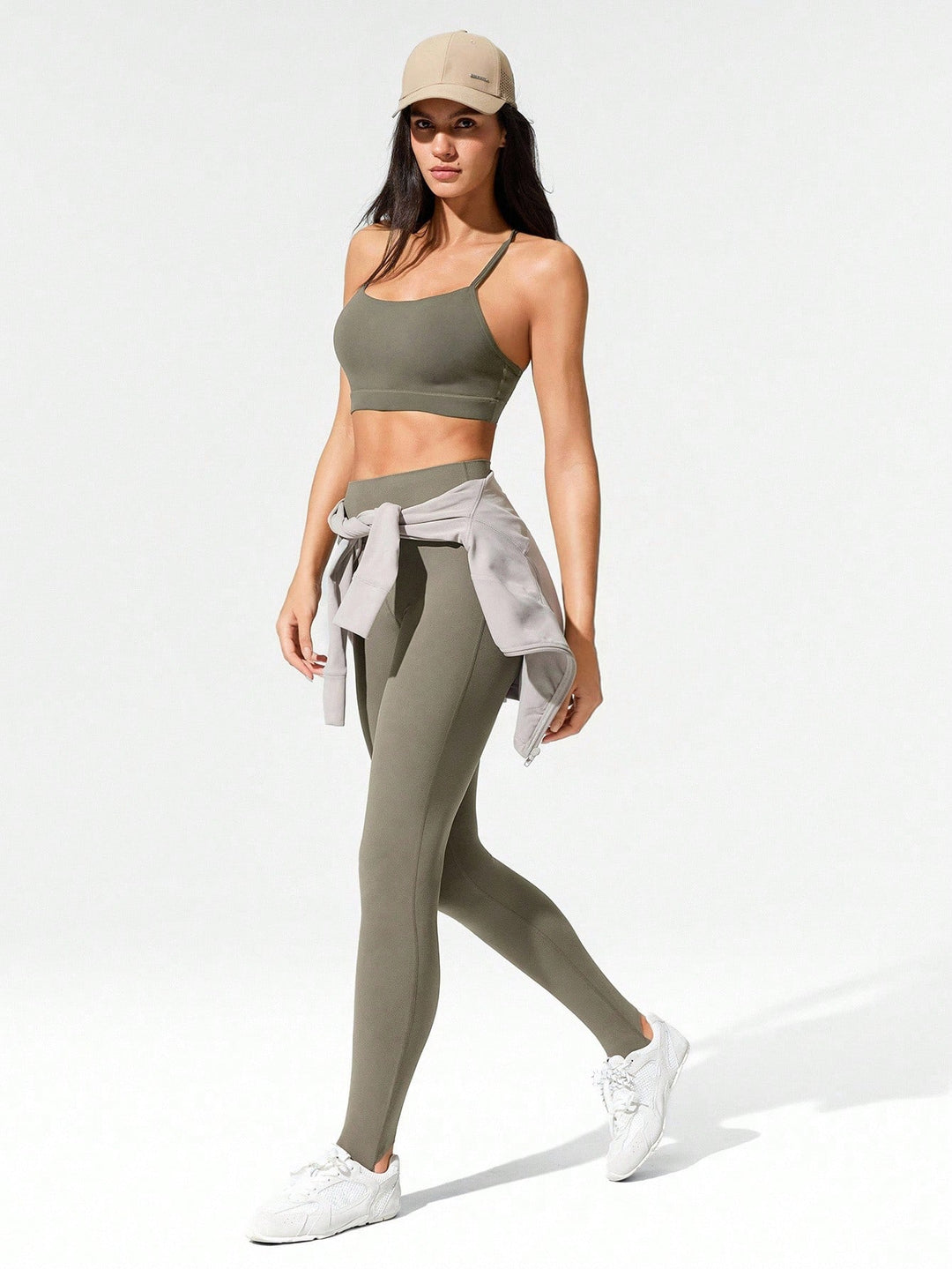 SHEIN leggings, khaki