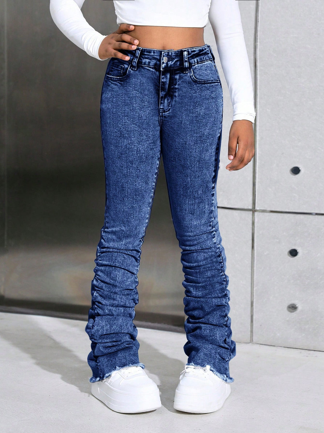 Jeans SHEIN, albastru