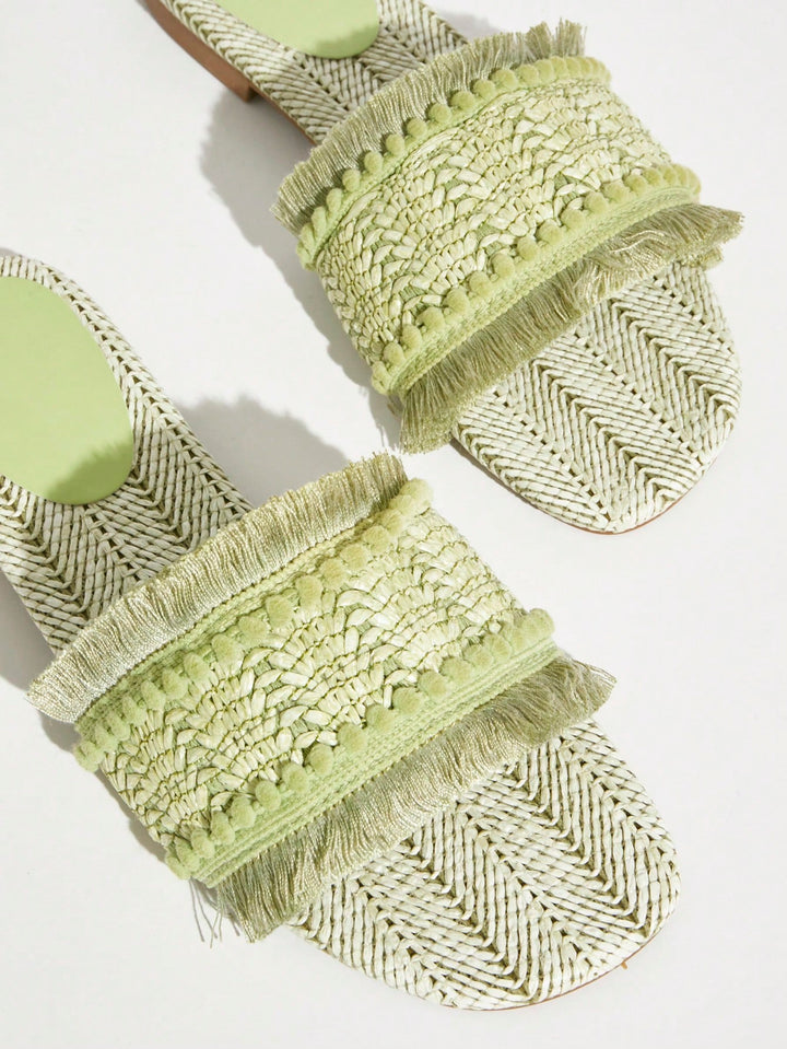 Sandale SHEIN, verde