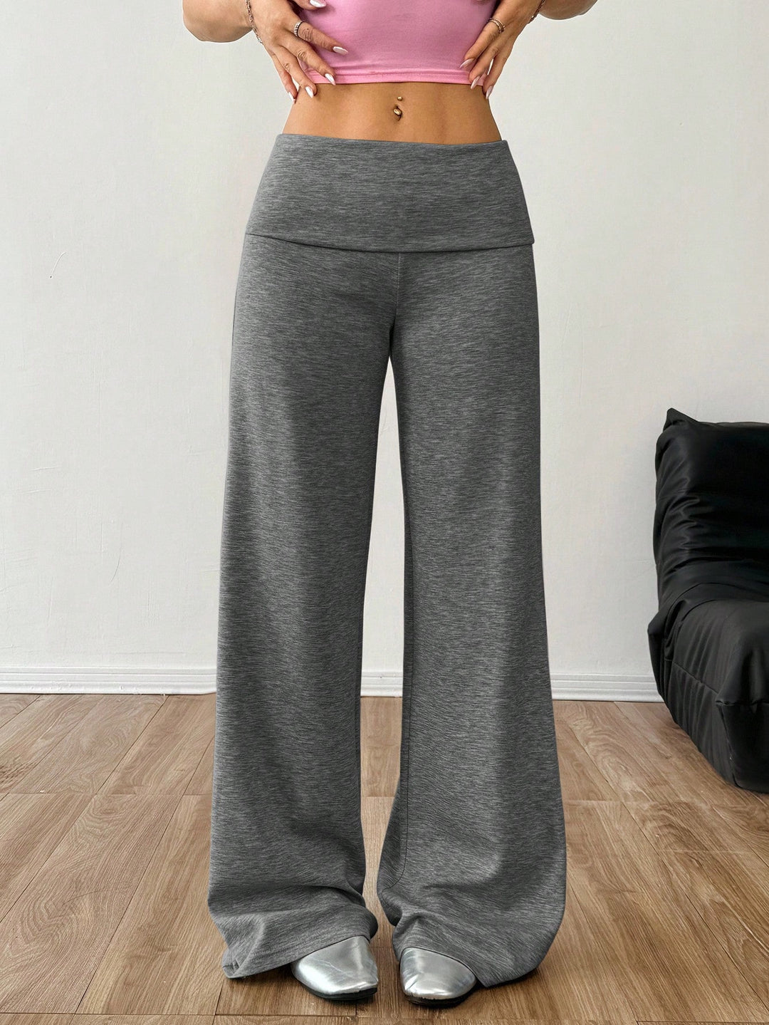Pantaloni SHEIN, gri