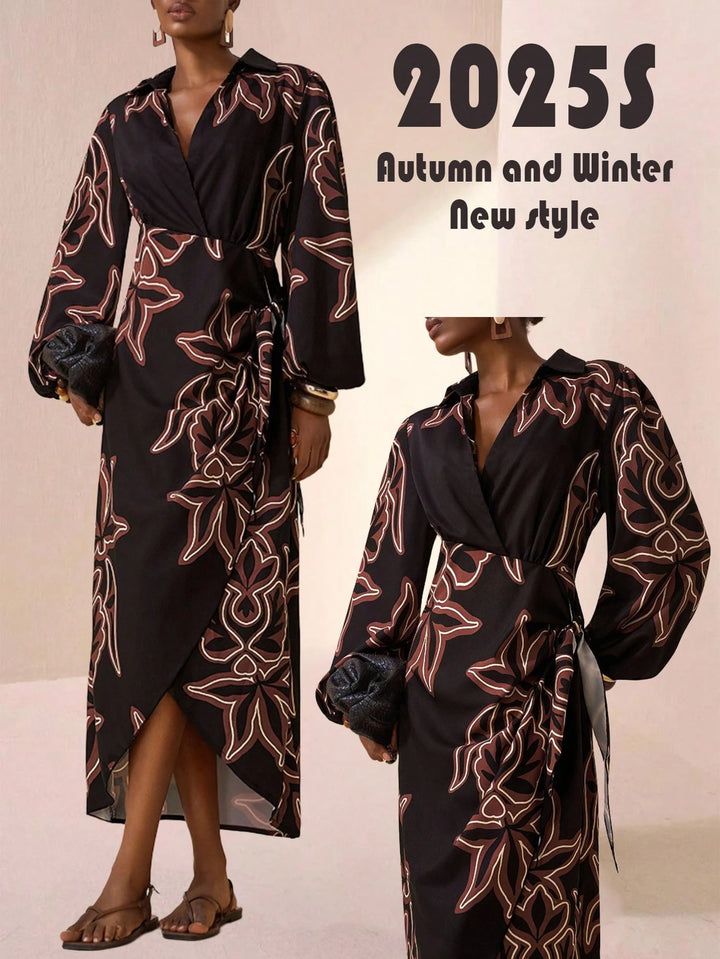 Rochie maxi Shein, mix culori