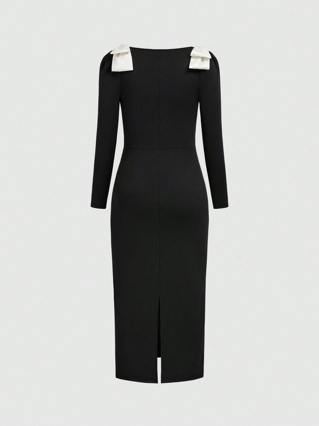 Rochie midi Shein Curve+, negru