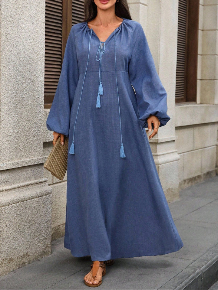 SHEIN Maxi ruha, kék