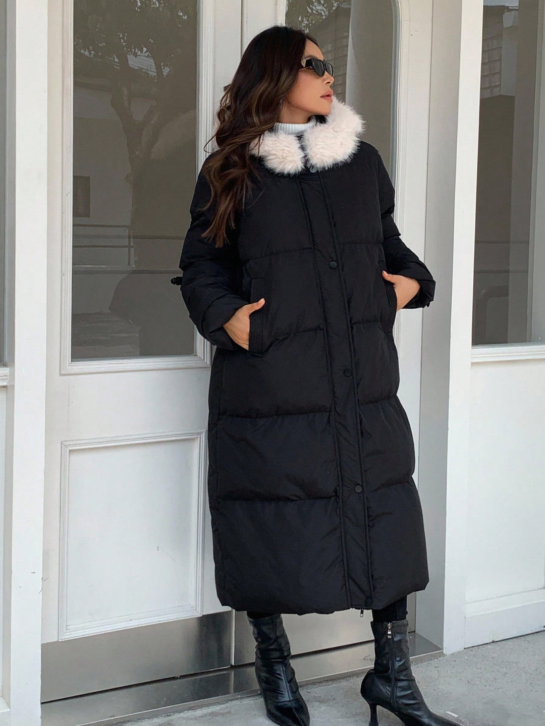 Palton SHEIN, negru