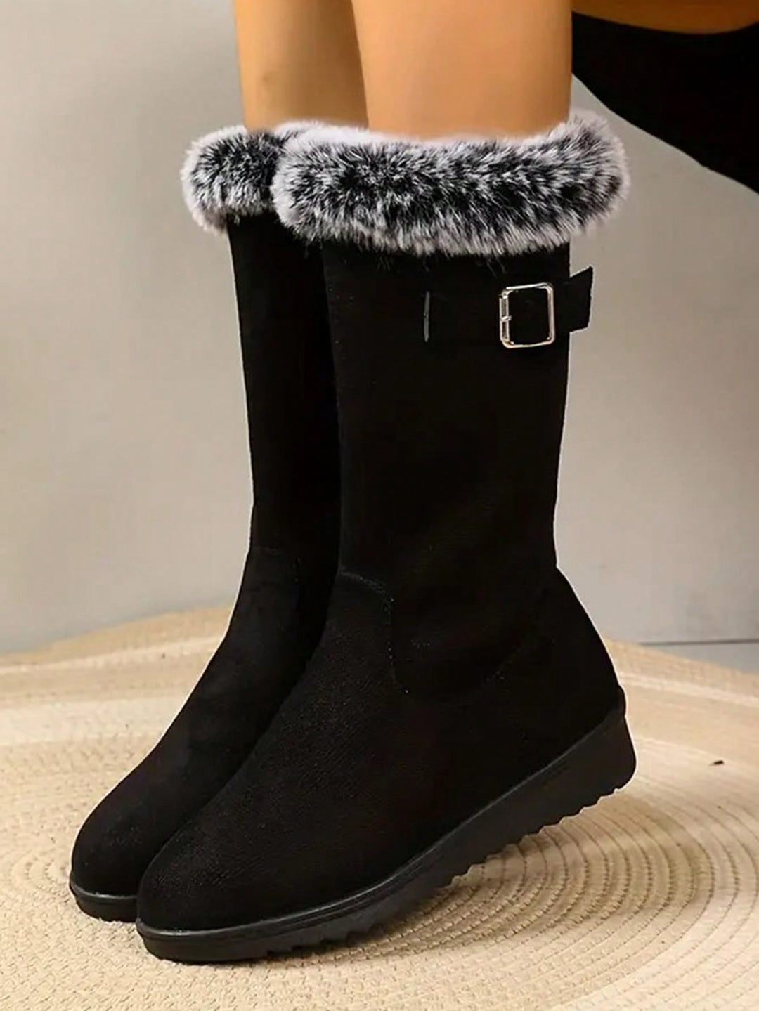 Cizme SHEIN, negru