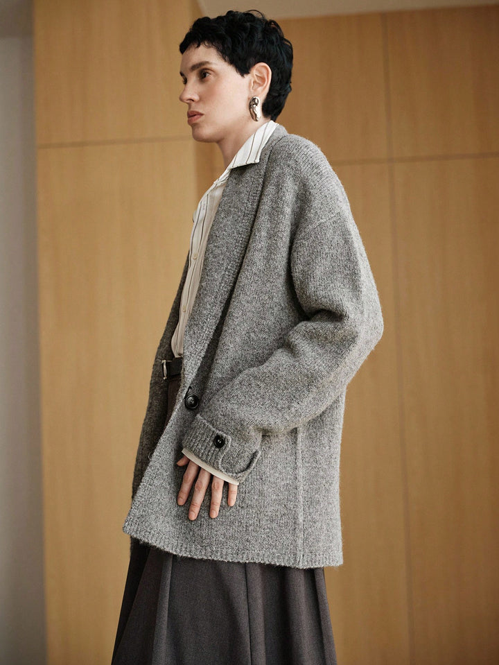 Cardigan SHEIN, gri