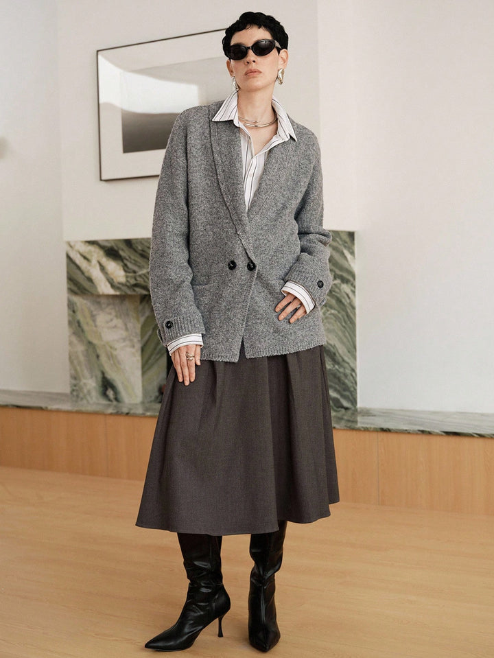Cardigan SHEIN, gri