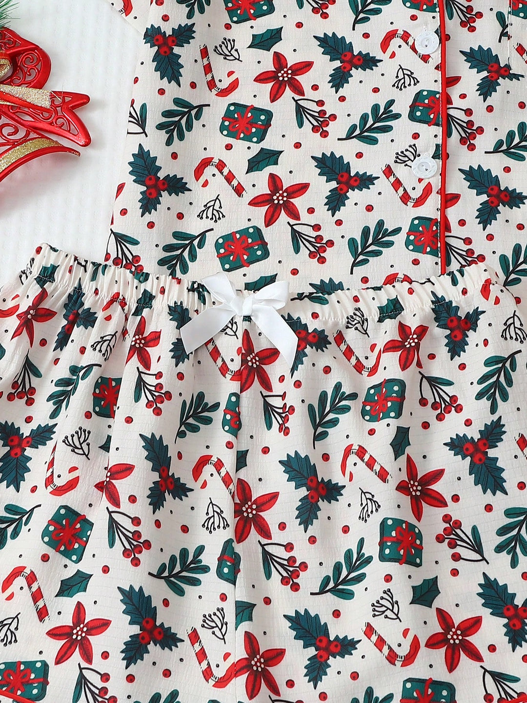 Pijama SHEIN, portocaliu