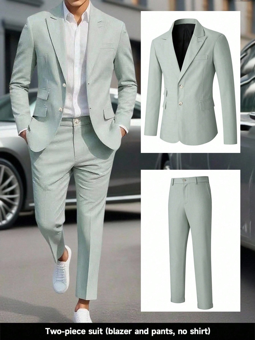 Costum SHEIN, verde