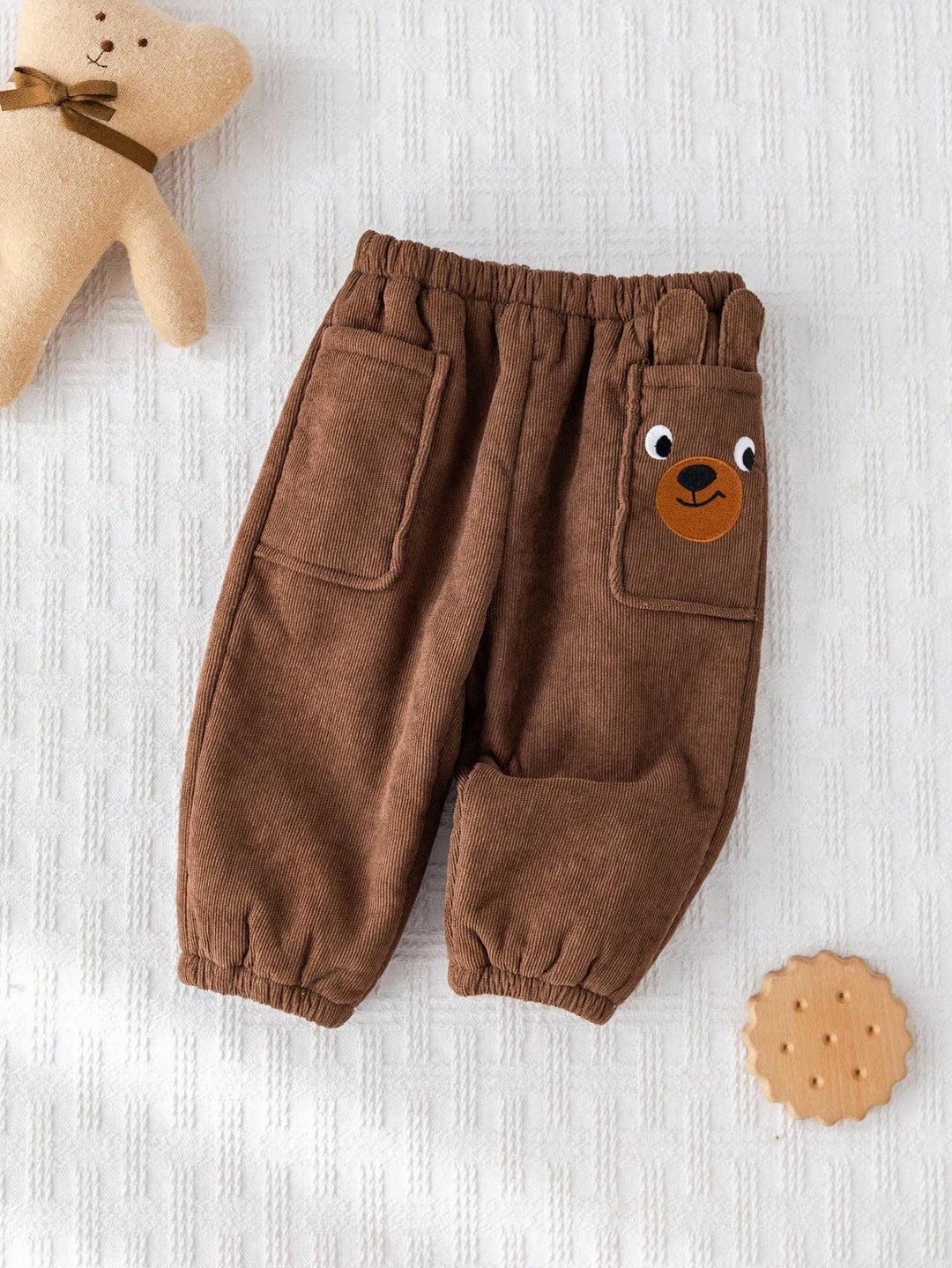Pantaloni jogger SHEIN, maro