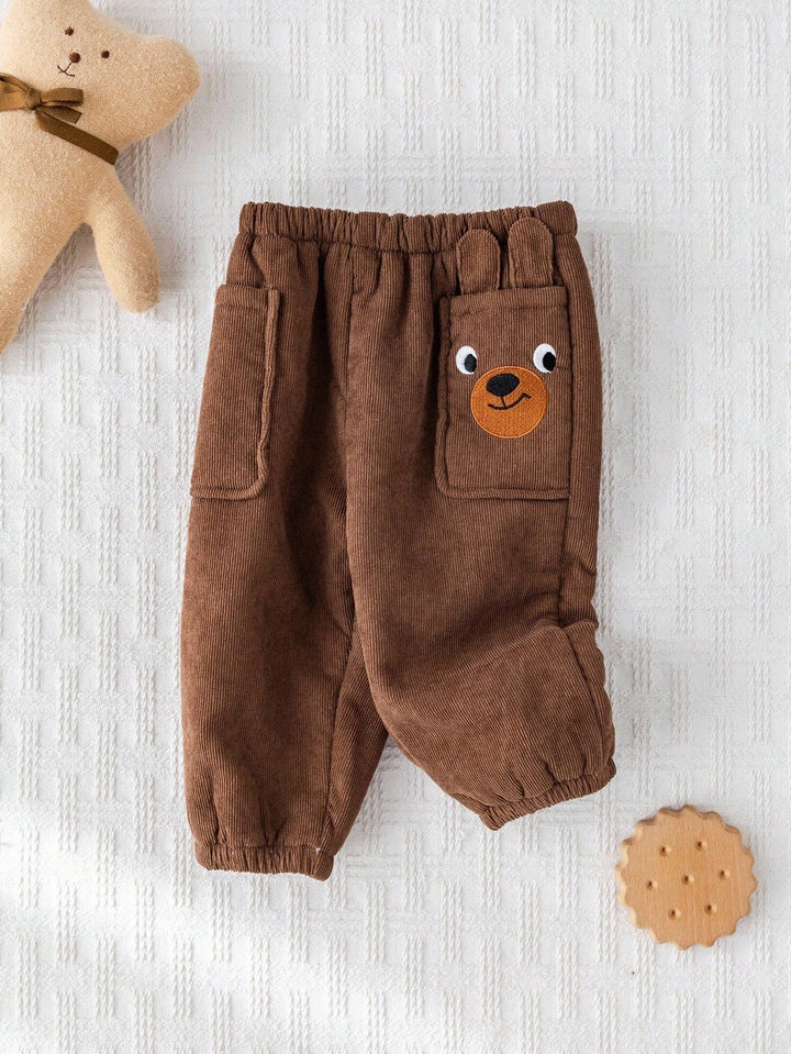Pantaloni jogger SHEIN, maro