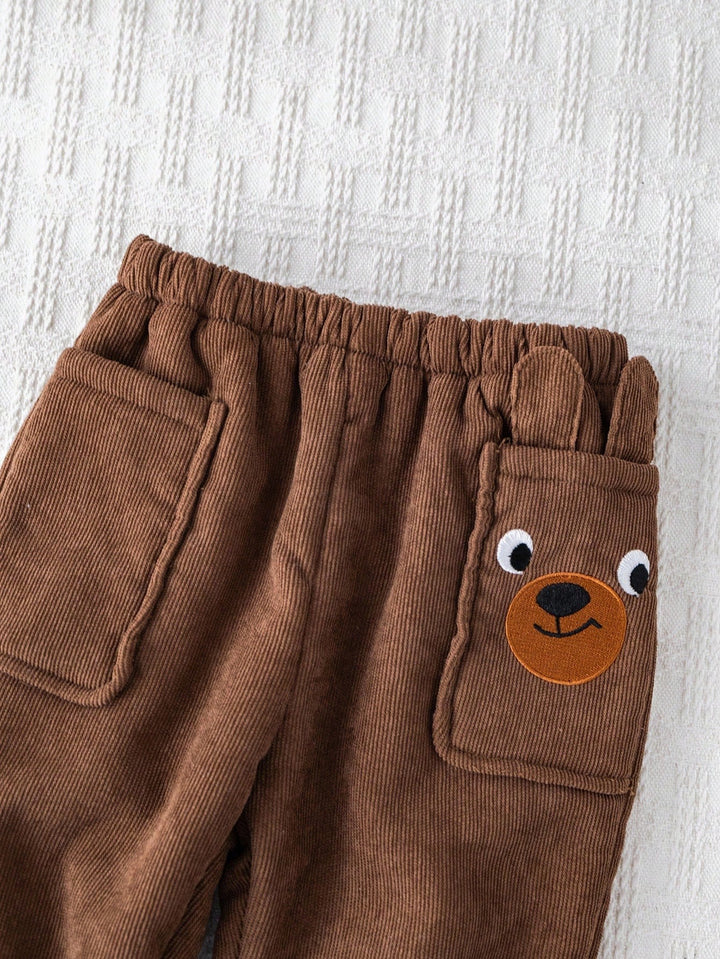 Pantaloni jogger SHEIN, maro