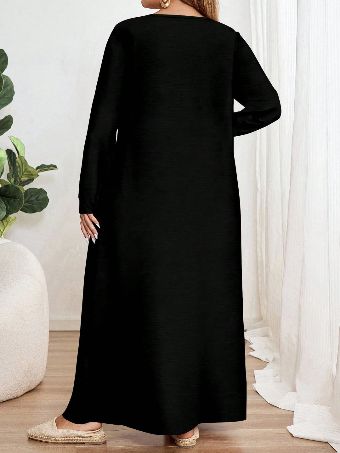 SHEIN maxiruha, fekete