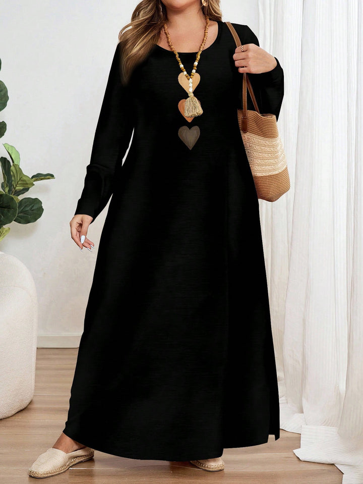 SHEIN maxiruha, fekete