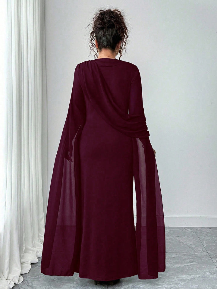 Rochie SHEIN, vișiniu