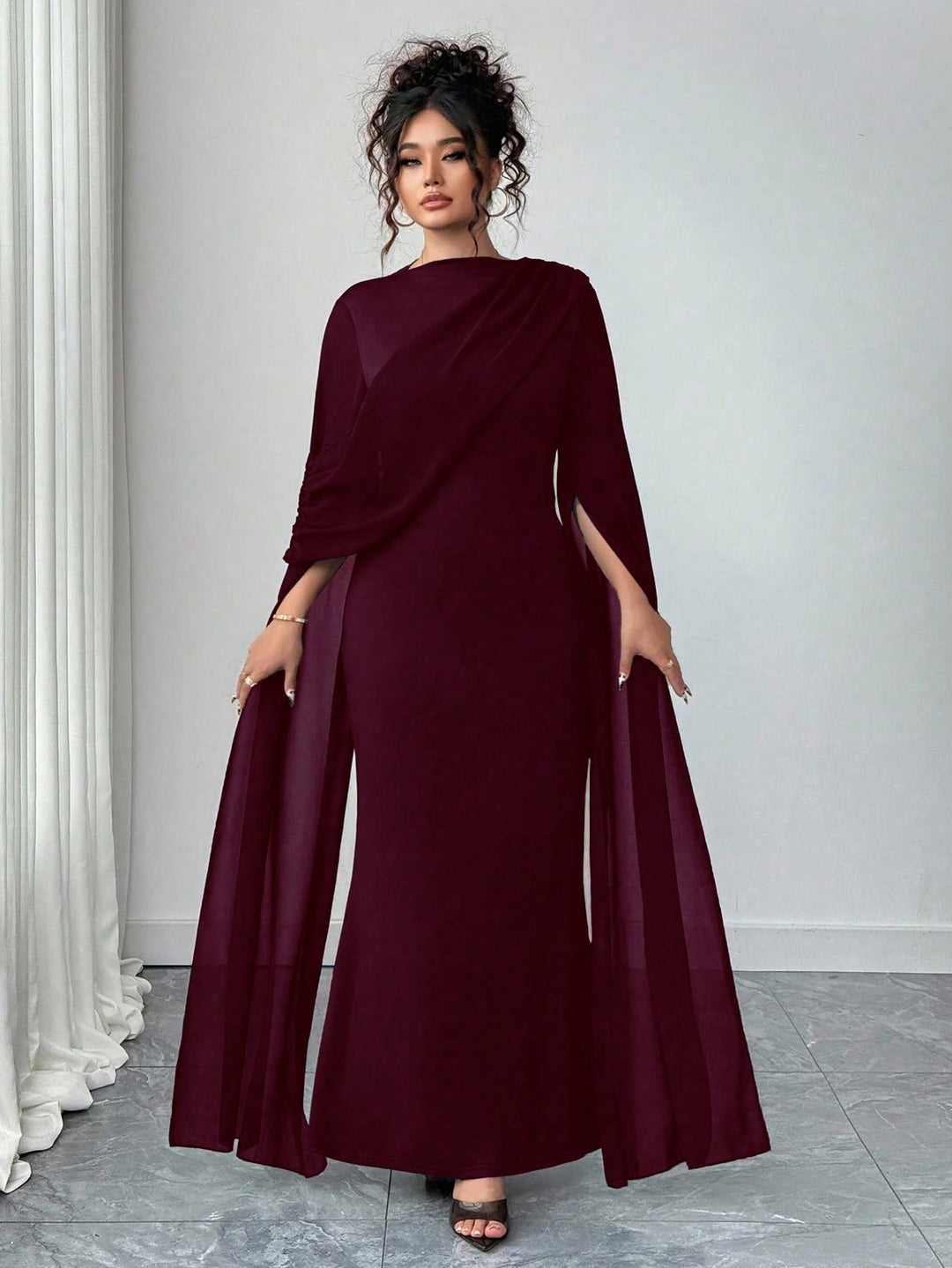 Rochie SHEIN, vișiniu