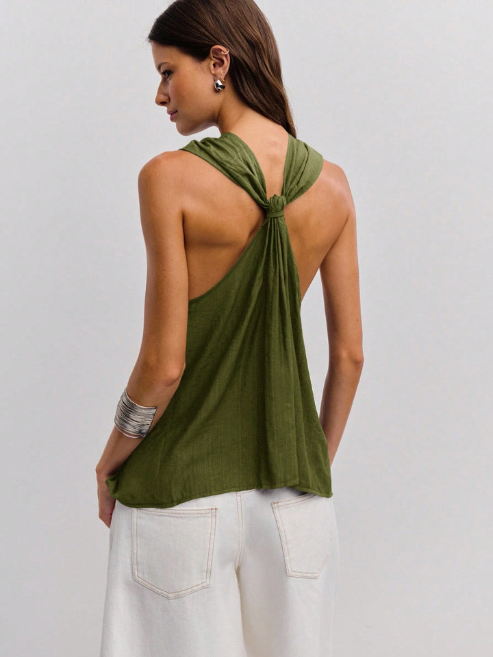 SHEIN felső, khaki