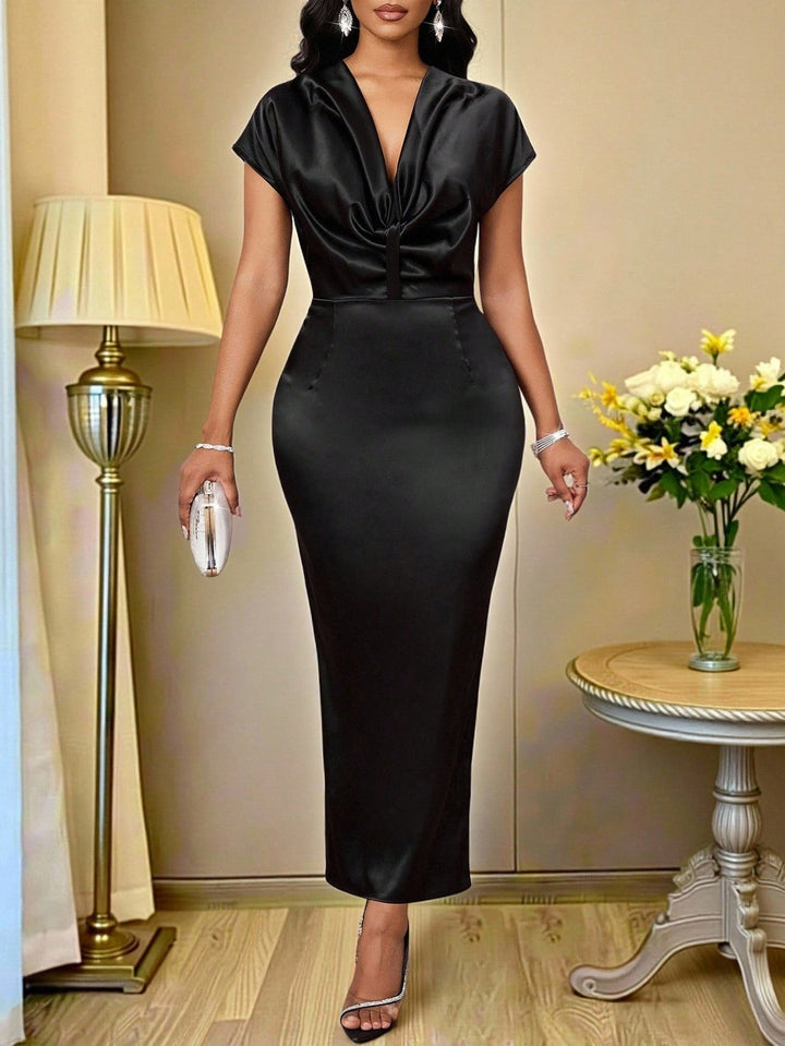 Rochie maxi SHEIN, negru