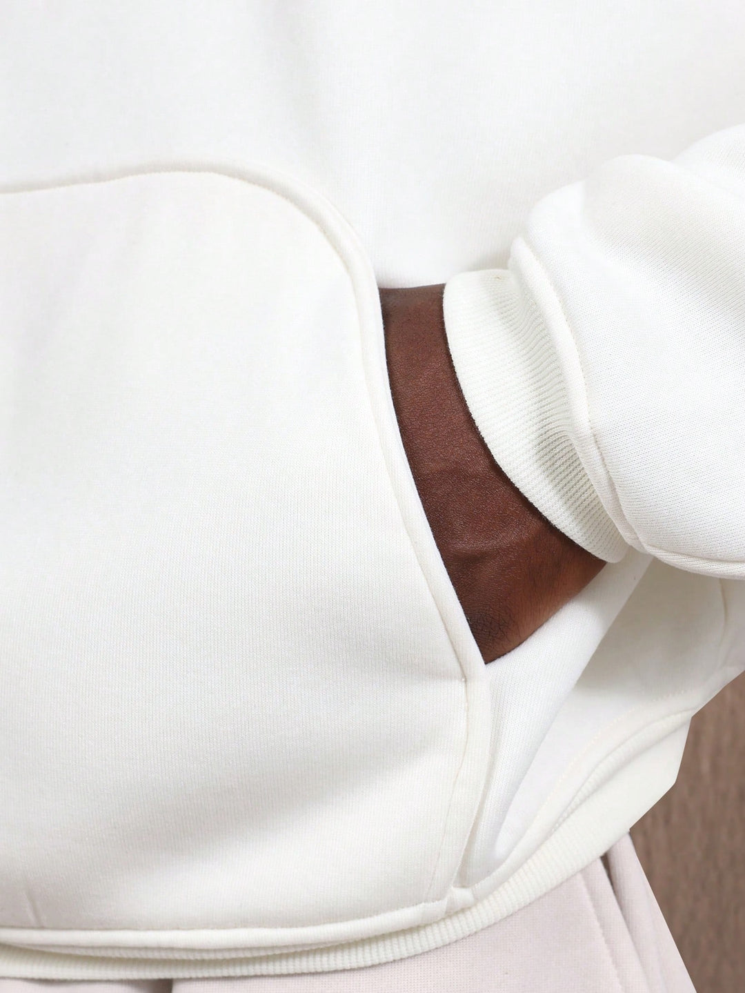 Hanorac SHEIN, portocaliu