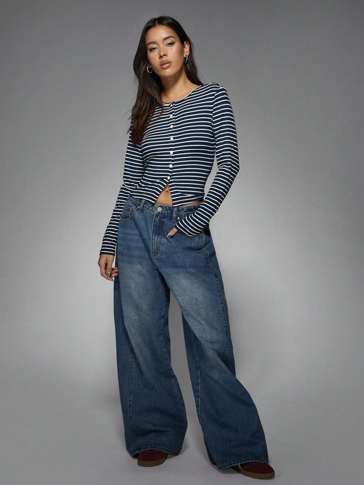 Top SHEIN, albastru