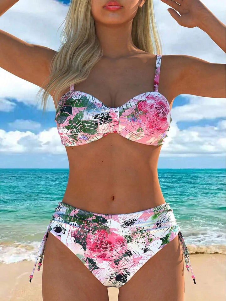 Costum de baie SHEIN, mix culori