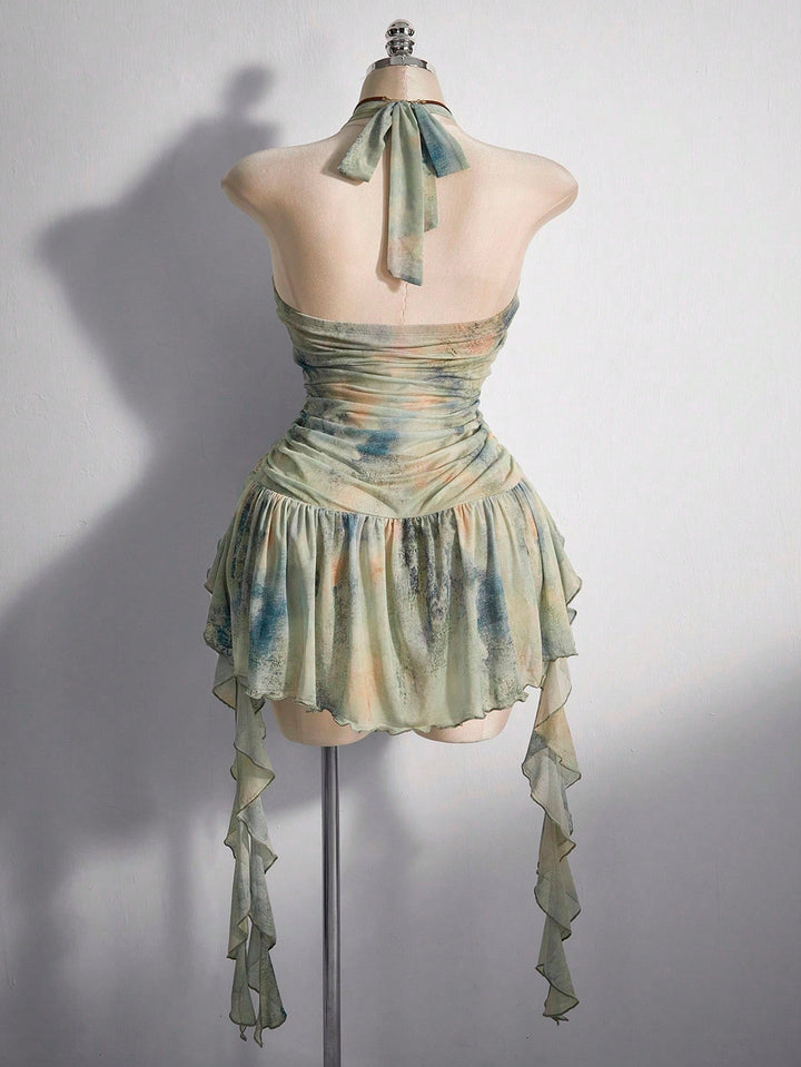 SHEIN mini ruha, színes