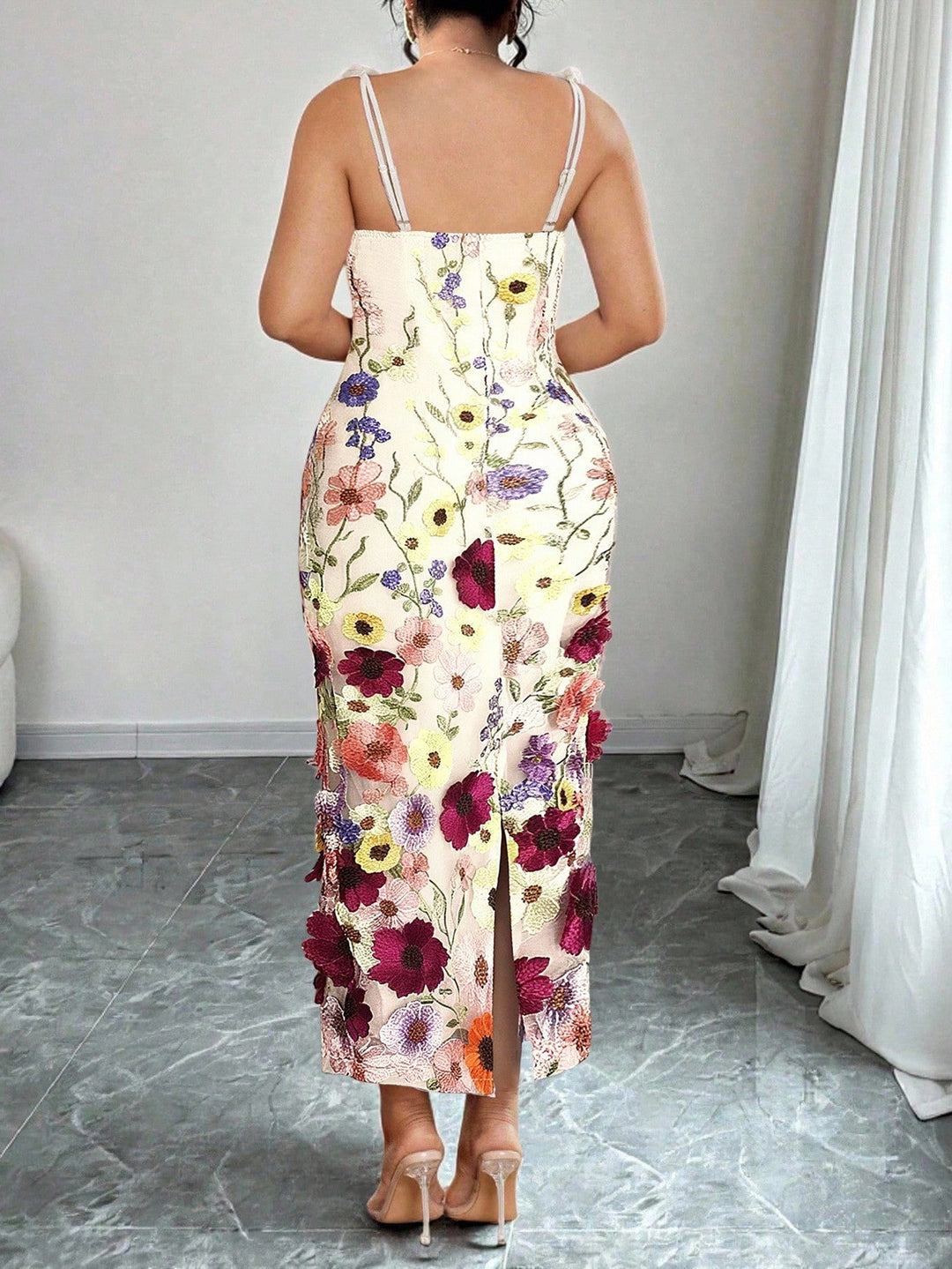 Rochie SHEIN, crem