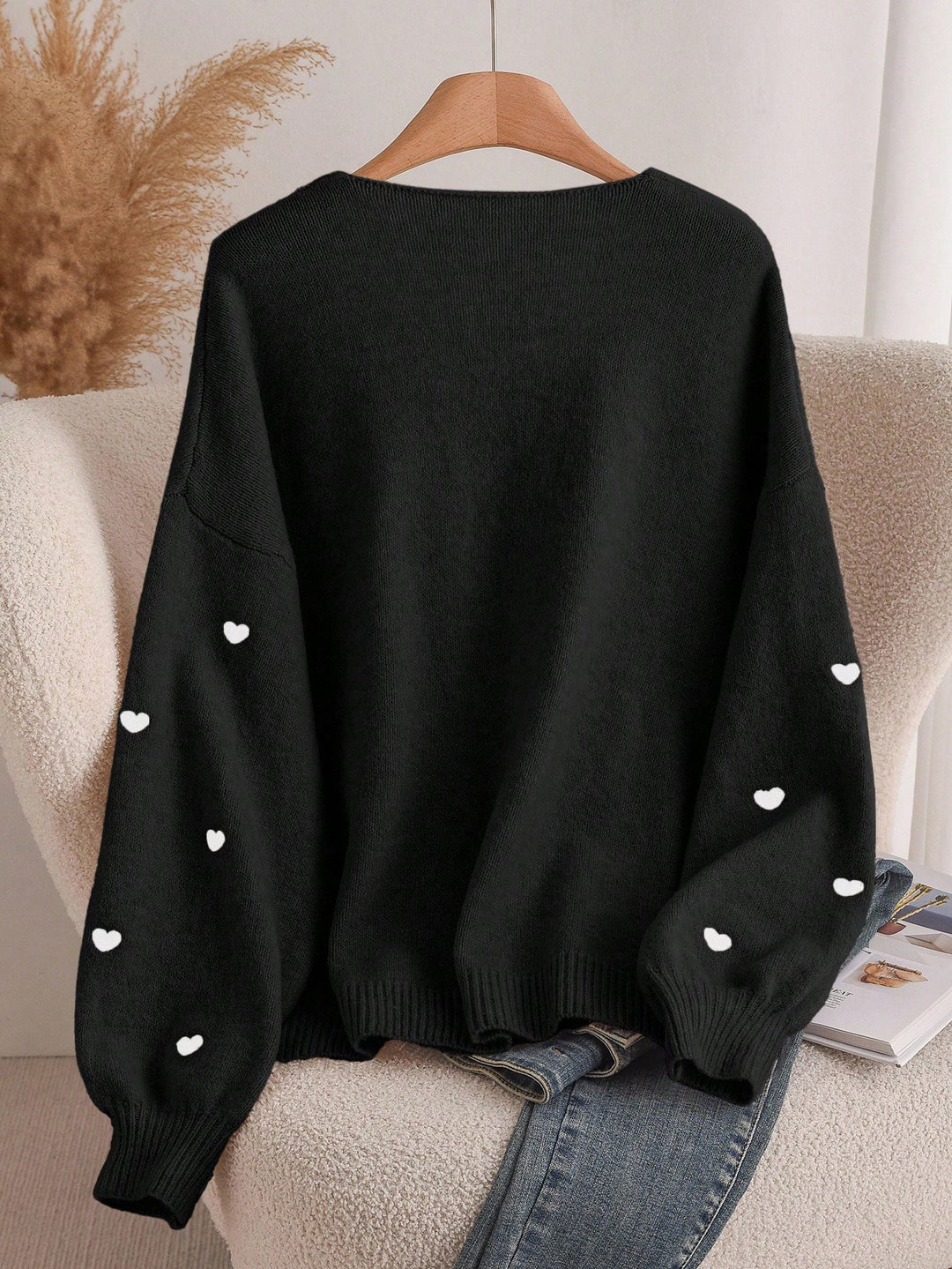 Cardigan SHEIN, negru