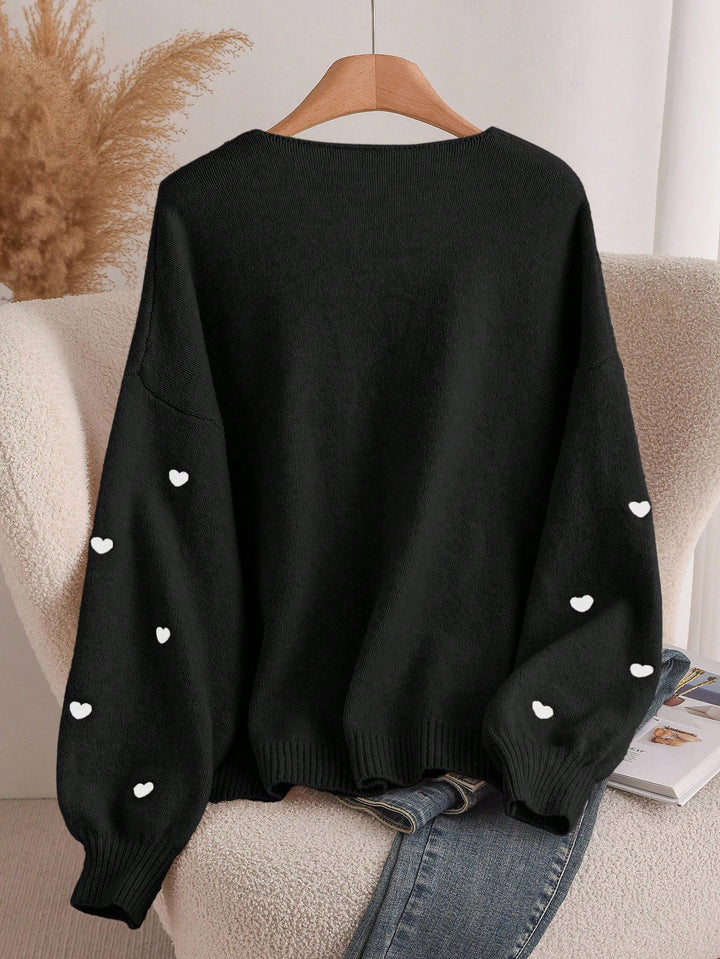 Cardigan SHEIN, negru