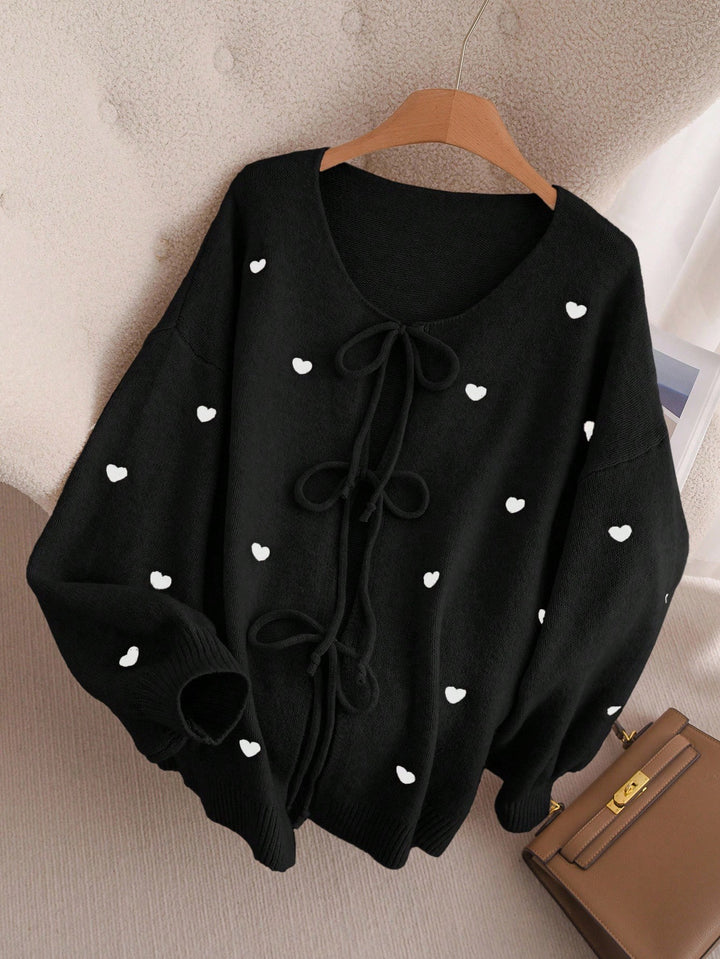 Cardigan SHEIN, negru