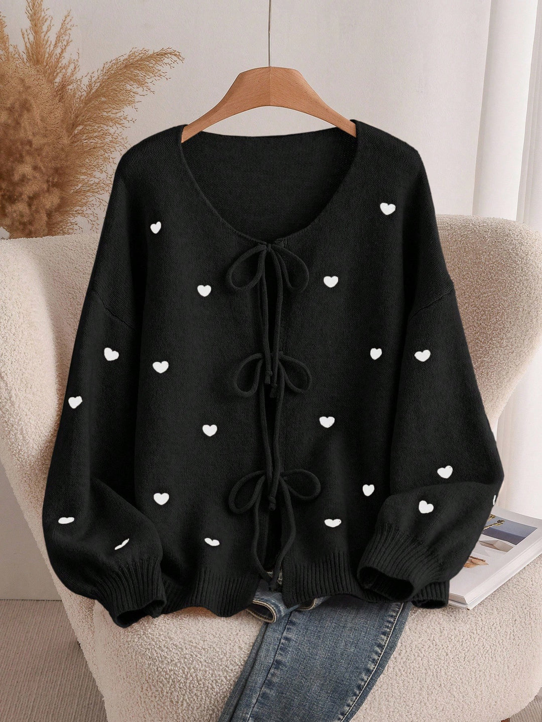 Cardigan SHEIN, negru