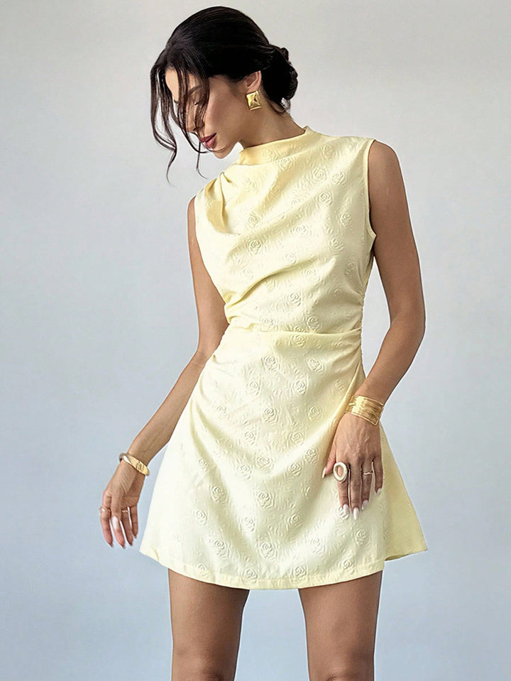 Rochie mini SHEIN, galben