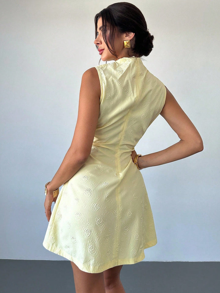 Rochie mini SHEIN, galben