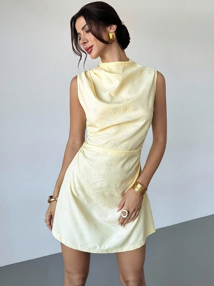 Rochie mini SHEIN, galben