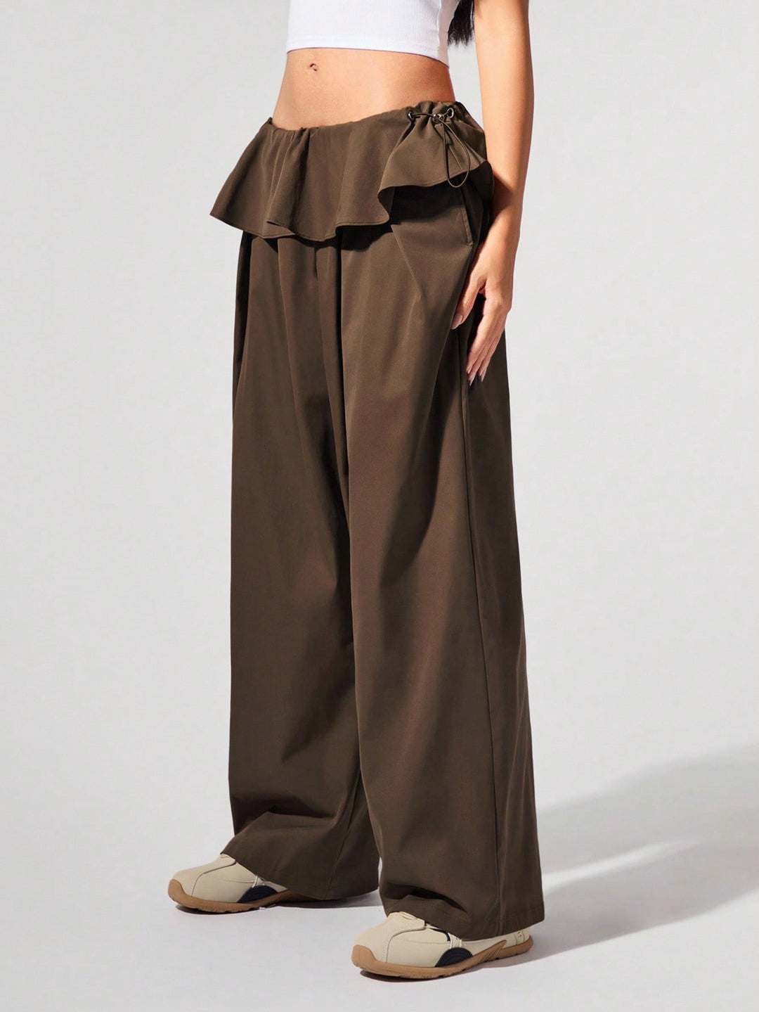 Pantaloni SHEIN, kaki