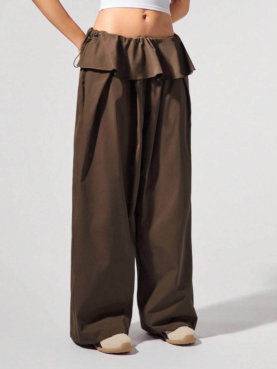 Pantaloni SHEIN, kaki