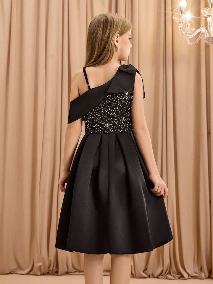 SHEIN party outfit, black