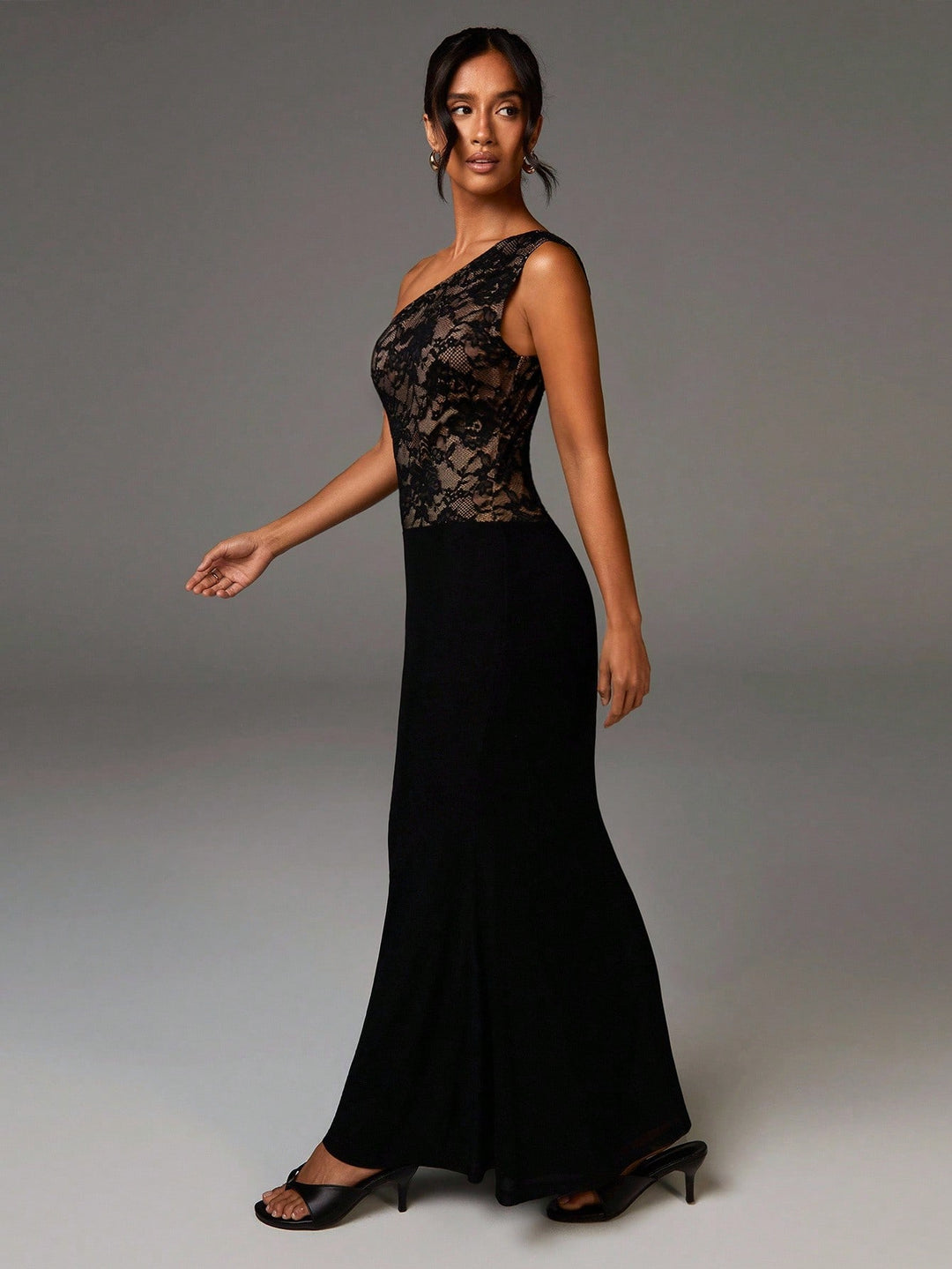 Rochie maxi SHEIN, negru