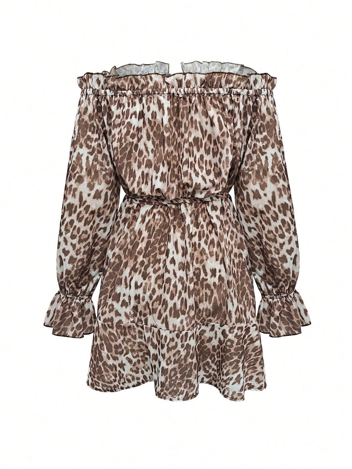 SHEIN Mini ruha, barna