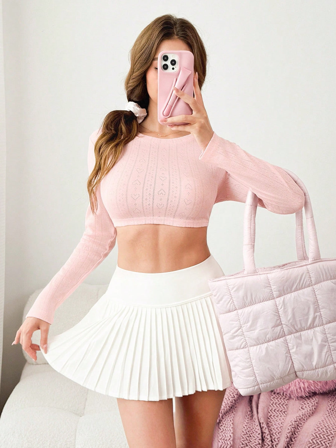 Tricou SHEIN, roz