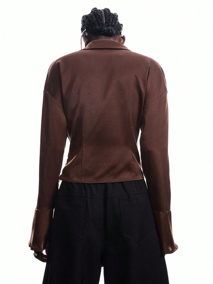 Bluza SHEIN, maro