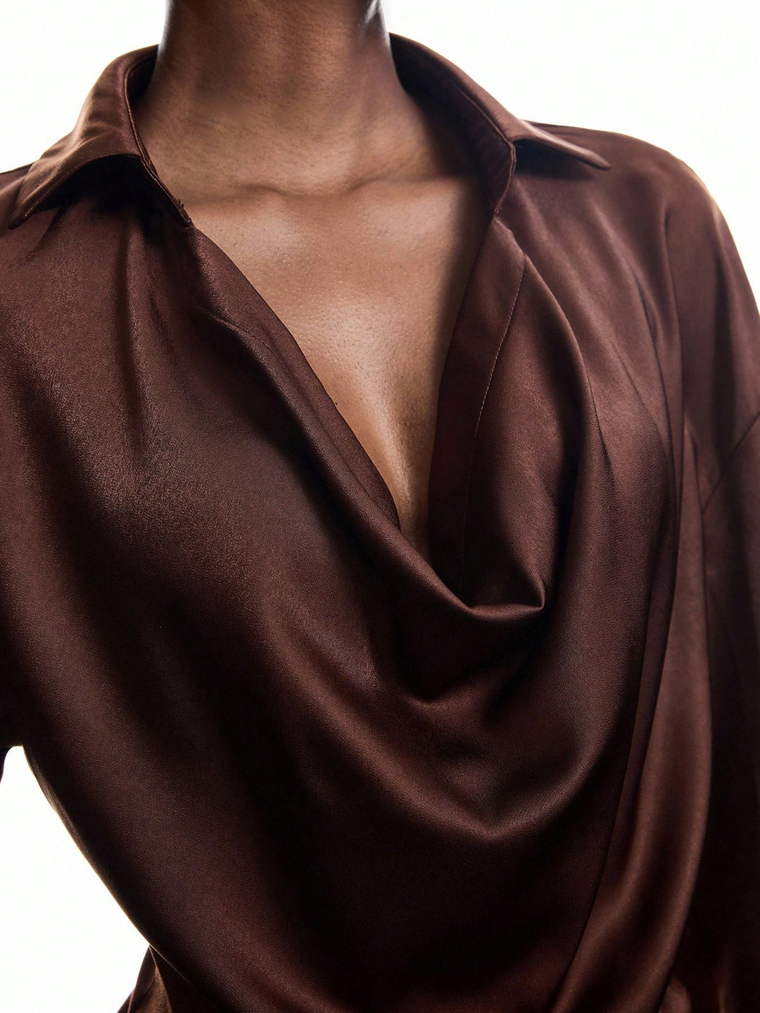 Bluza SHEIN, maro