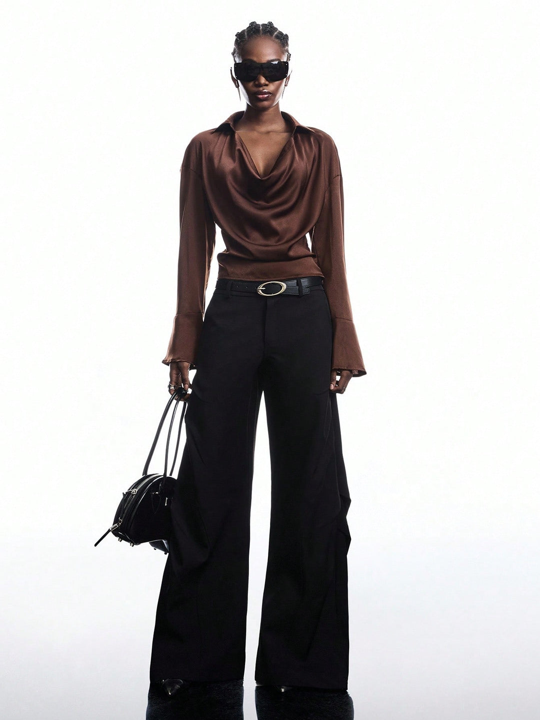 Bluza SHEIN, maro